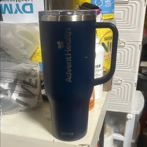 Perka Blue Travel Mug